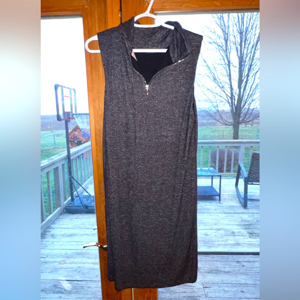 PHILOSOPHY grey cashmere midi size large